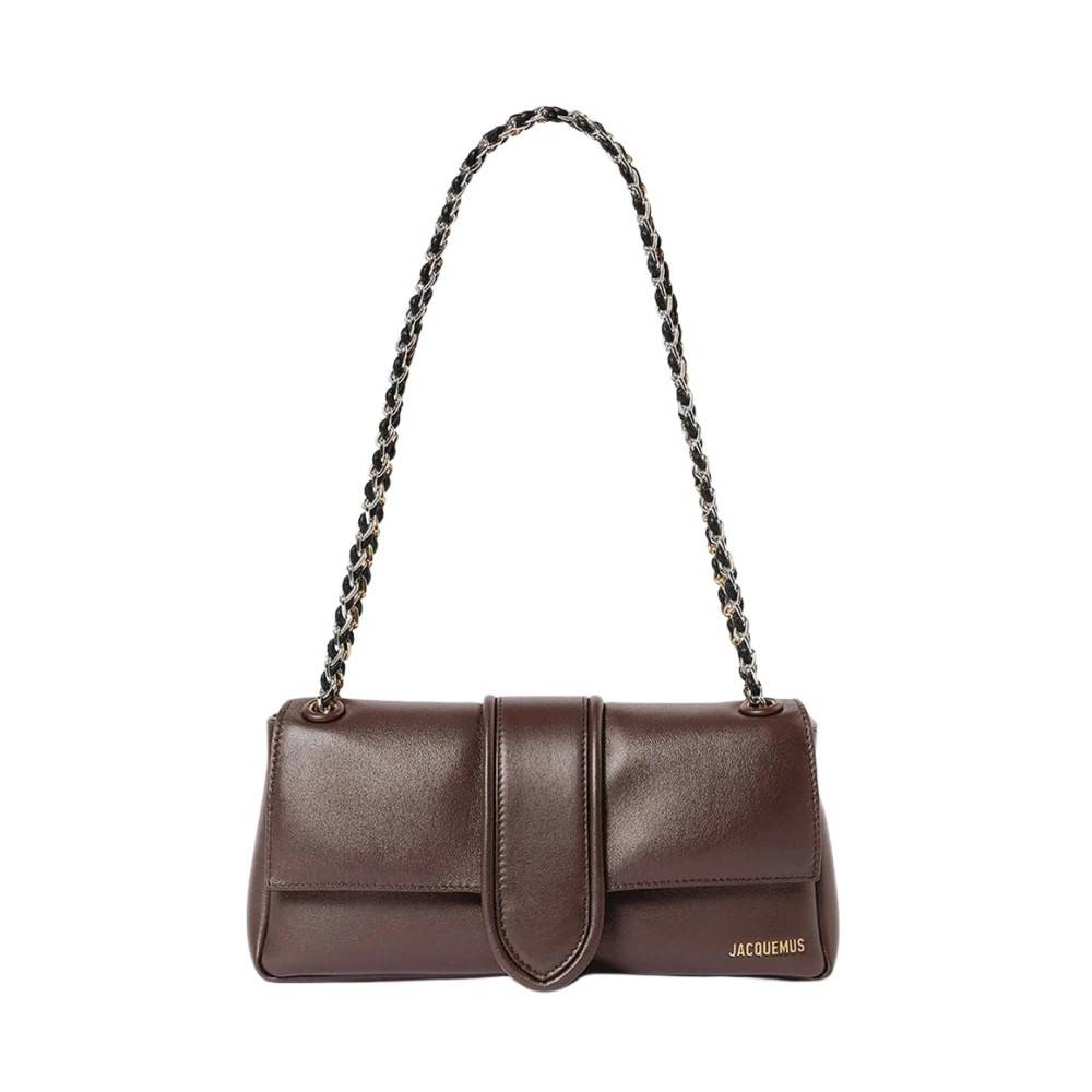 Jacquemus Le Bambino Long Skuldertaske - Tasker - Dame - Brun - ONE SIZE - Uld