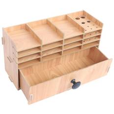 Diamantmaleri Krydssting Træværktøjskasse Skuffe Diamantbroderi Bakke Organizer Holder Tilbehør, 1 stk. Sæt