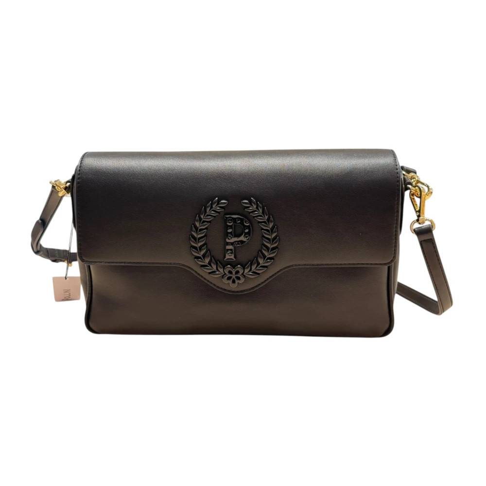 Pollini Crossbody Taske - Tasker - Dame - Sort - ONE SIZE - Læder