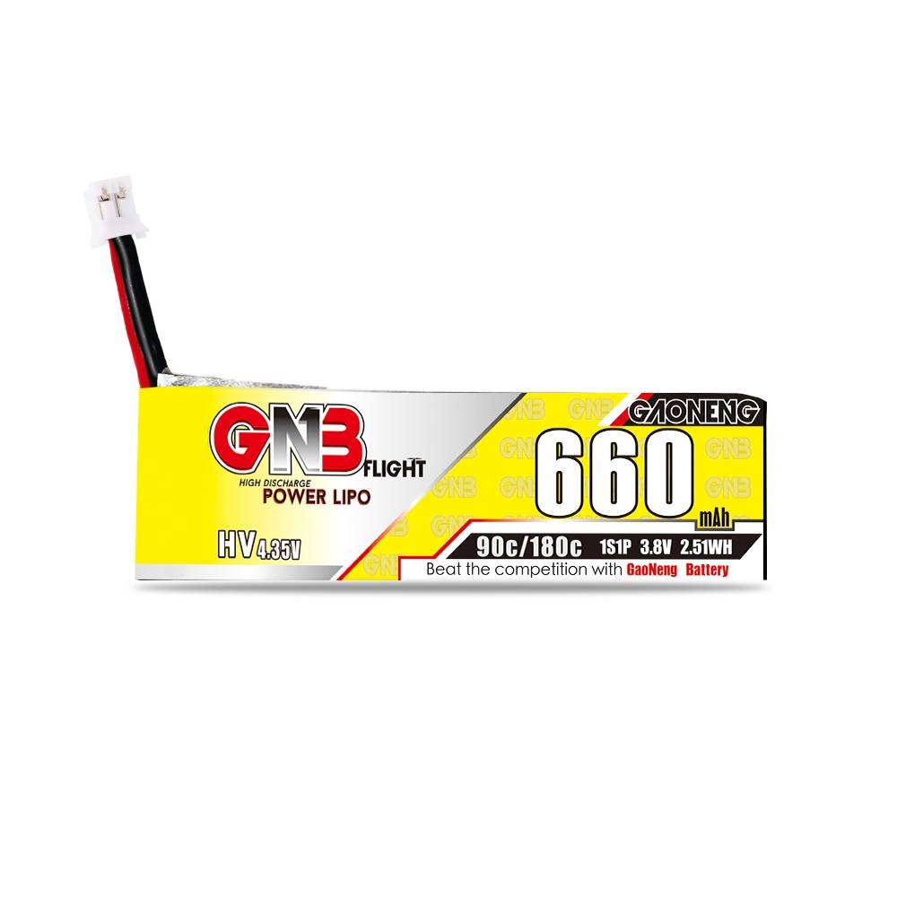 GNB 1s 660mAh - 90C - GNB HV PH2.0