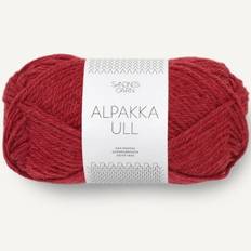 Sandnes Alpakka Ull 50g - Sandnes Alpakka Ull Djupröd 4236