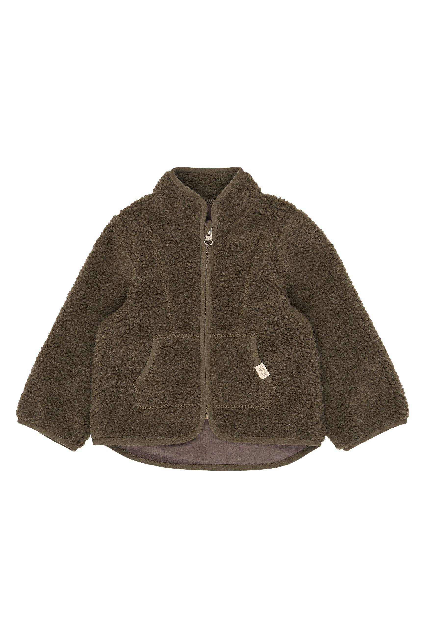 Desino Fleece Jakke, Major Brown, Petit Piao