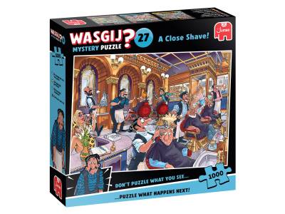 Puzzle - Wasgij - Mystery 27 A Close Shave! (1000 pieces)