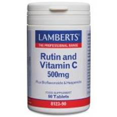 RUTIN, HESPERIDIN & CITRUS bioflavonoider VITAMIN C (90 tabletter)