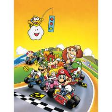 Super Mario Kart Retro Canvas Tavla 40*50cm