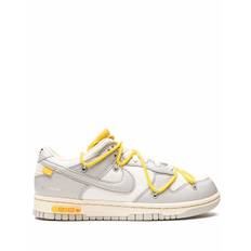 Nike X Off-White - x Off-White Dunk låga sneakers - unisex - läder - 8.5 - Grå