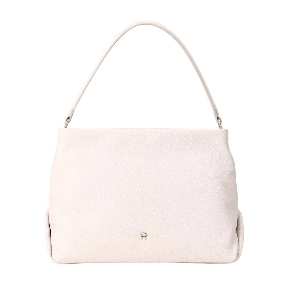 Aigner Skuldertasker - Tasker - Dame - Beige - ONE SIZE - Uld