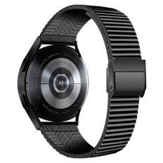 Huawei Watch GT 4 / 5 46mm Rem i Sort Rustfrit Stål
