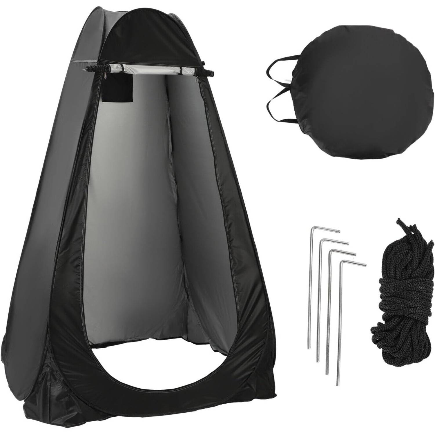 TEMU Outdoor Up Changing Tent Toilet Tent, Camping Shower Tent Privacy Toilet Tent Camp Tent Portable