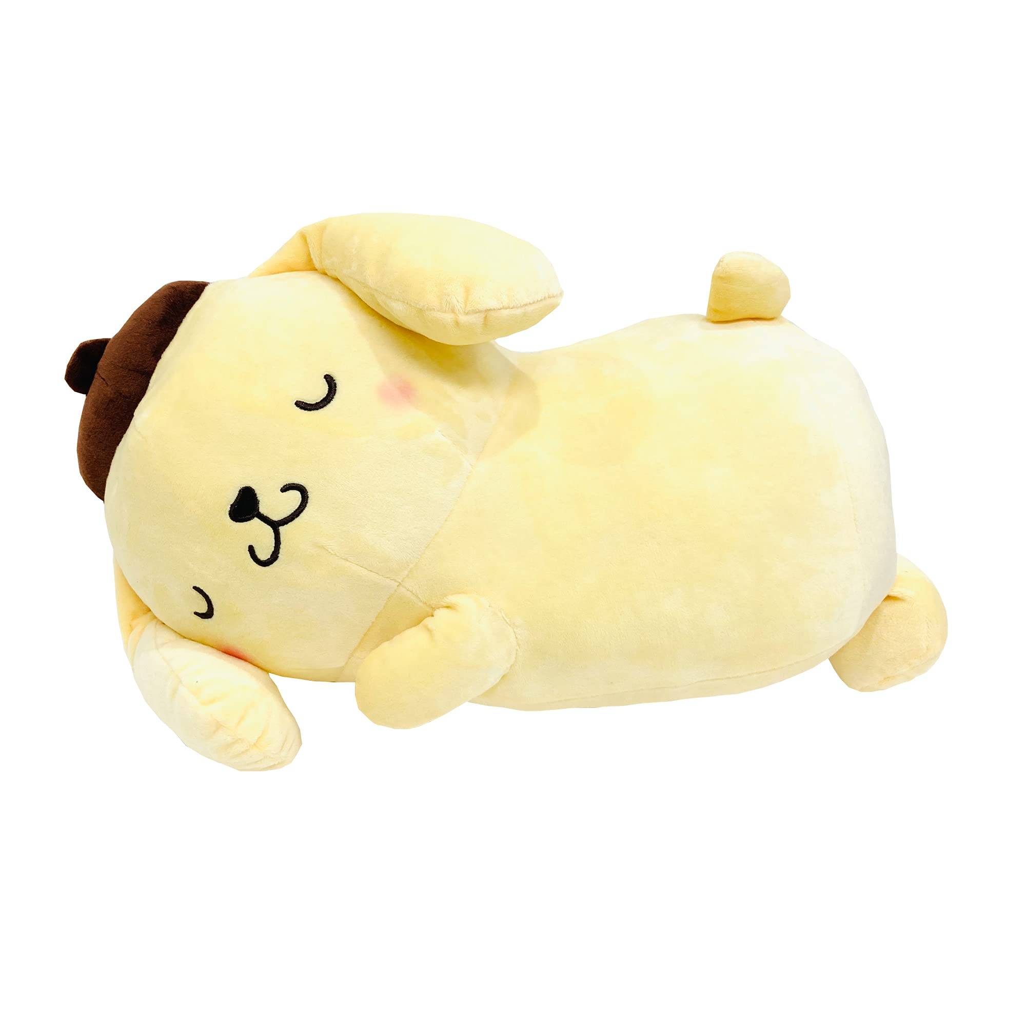 MORIPiLO Morishita Sanrio Pompompurin Body Pillow M 45cm Large Stuffed Toy Cushion Character Goods Pillow Yellow 4620755 Approx. Co-sleeping