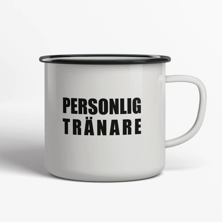 Personlig Tränare Emaljmugg