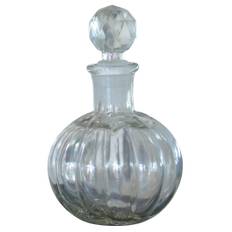 Flacon liten karaff kristallslipad knopp Jeanne d´Arc Living shabby chic lantlig stil