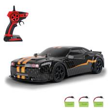 Fjärrstyrd bil, 1:14 2,4 GHz 30 km/h fyrhjulsdrift höghastighetsfjärrkontroll Drift Racing Car 1 battery svart