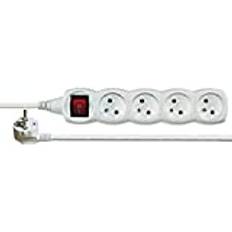 EMOS 1902140200 énergie- Distribution Unit (PDU) enhet distribution av energi (PDU) (Switched AT BIRTH (tv-serien)) vit