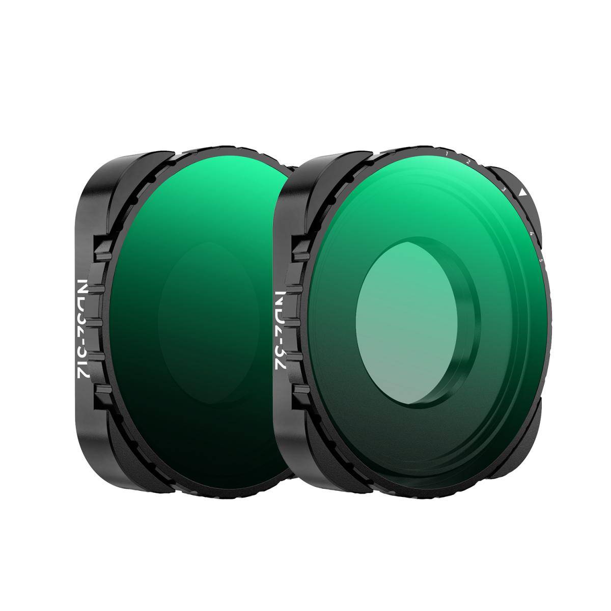KENTFAITH K&F Concept Variable ND Filter Set Compatible with GoPro Hero 13 Black, ND2-32 & ND32-512 Neutral Density Light Reduction Filters for Go Pro Hero 12/11/10/9 Black, Multi Coated HD Optical Glass