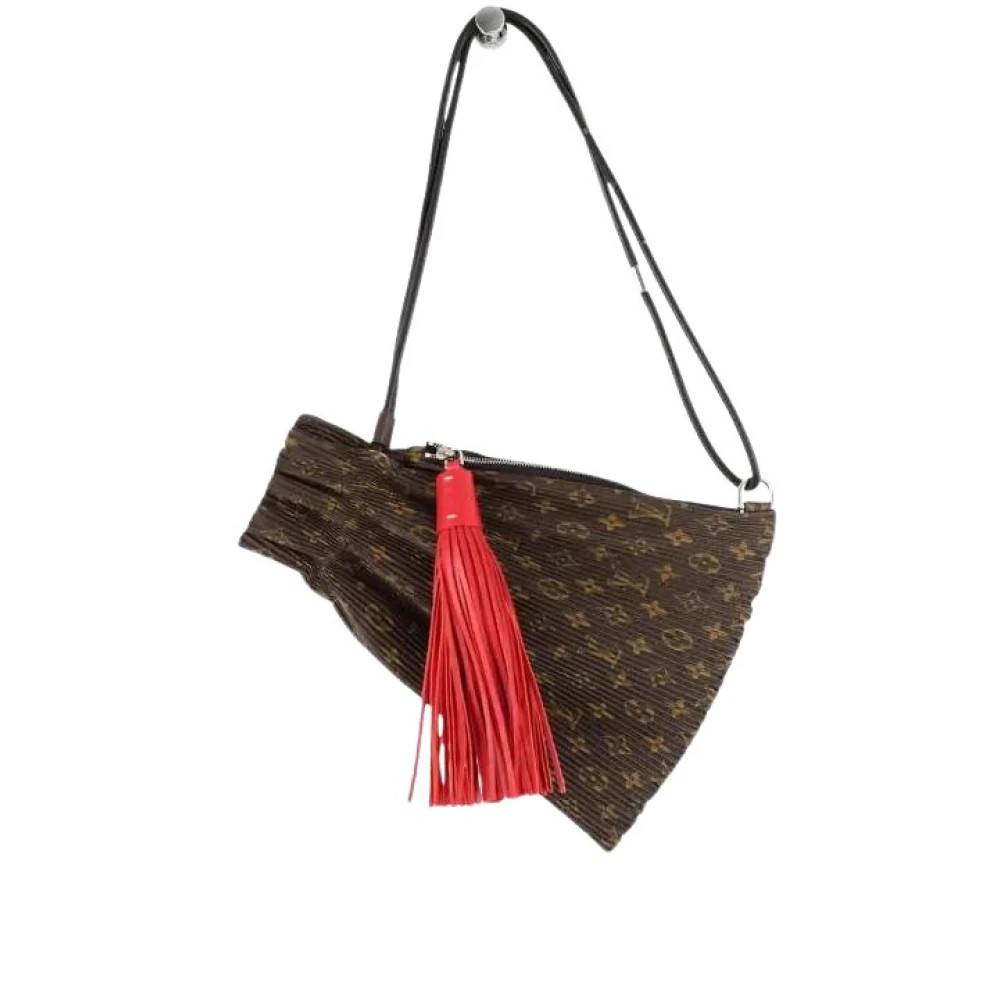 Louis Vuitton Vintage Pre-owned Explorer plisse Bucket Bag - Vintage - Dame - Brun - ONE SIZE - Læder