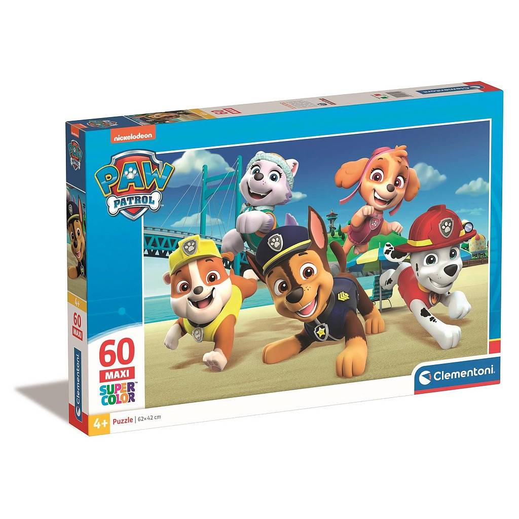 Paw Patrol Bridge 60 bitars maxi-pussel Clementoni