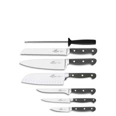 Knife Set Pluton 7-Pack Home Kitchen Knives & Accessories Knife Sets Silver Lion Sabatier