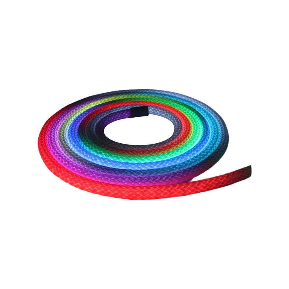 360 Graders Flexibel Neonljusrep RGB Neon LED-Remsa USB 5V Rumsdekorbelysning