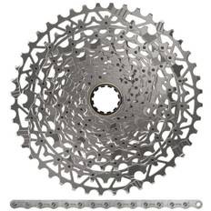 XPLR XG-1251 Cassette 10-44T+Rival Flat-Top Chain 12-speed Wear and Tear Set