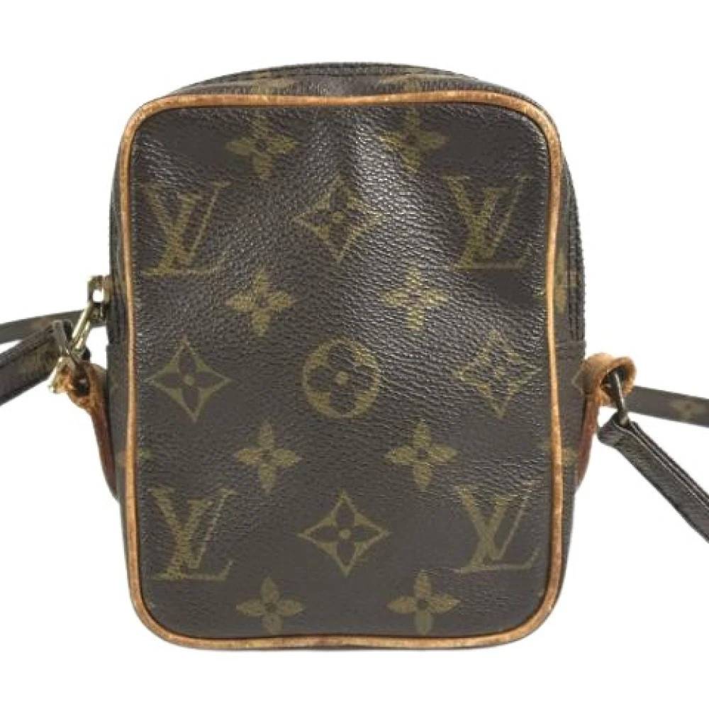 Louis Vuitton Vintage Pre-owned Monogram Canvas Pochette Skuldertaske - Vintage - unisex - Brun - ONE SIZE - Uld
