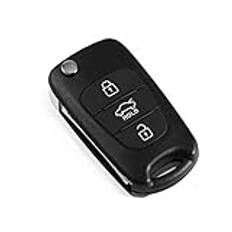 Nyckelväska, bilbyte Flip Key Shell Blade Cover Passar till Rondo för Sportage Soul Rio Remote Housing
