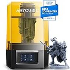 Anycubic Photon Mono M5s 12K Resin 3D Printer, Monokrom 10,1 tum LCD-Skärm, Utan Intelligent Utjämning, Snabbare 3X Utskriftshastighet, 3D-Skrivare Utskriftsstorlek 218 x 123 x 200 mm