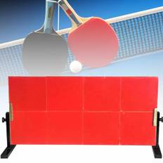 Bordtennis rebound board bordtennis returbräda med 8 röda gummi bordtennisbord rebounder för hem gym inomhus utomhus ping pong rebounder för inomhus självträning