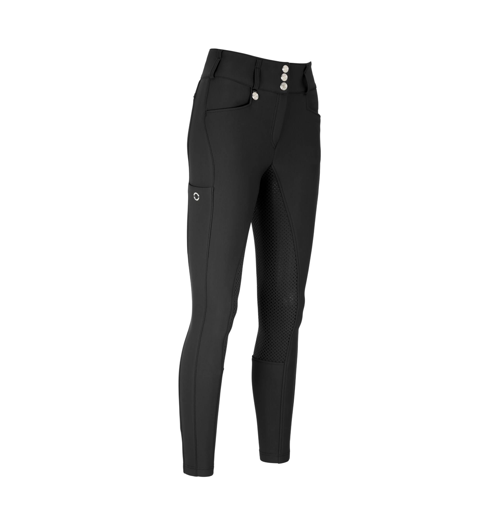Vinterridbyxa New Candela Grip - Svart, Pikeur