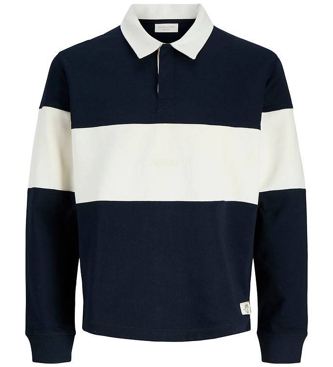 Jack & Jones Sweatshirt - JorFrederiksberg - Sky Captain - Jack & Jones - 10 år (140) - Sweatshirt