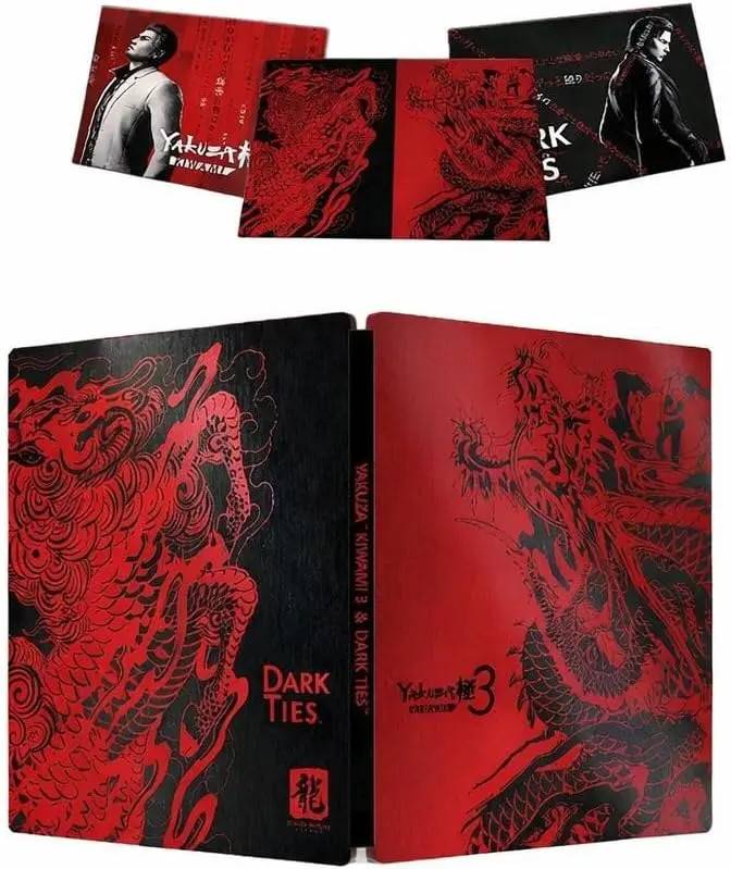 Steelbook Yakuza Kiwami 3 & Dark Ties Edizione Limitata (Senza Gioco).
