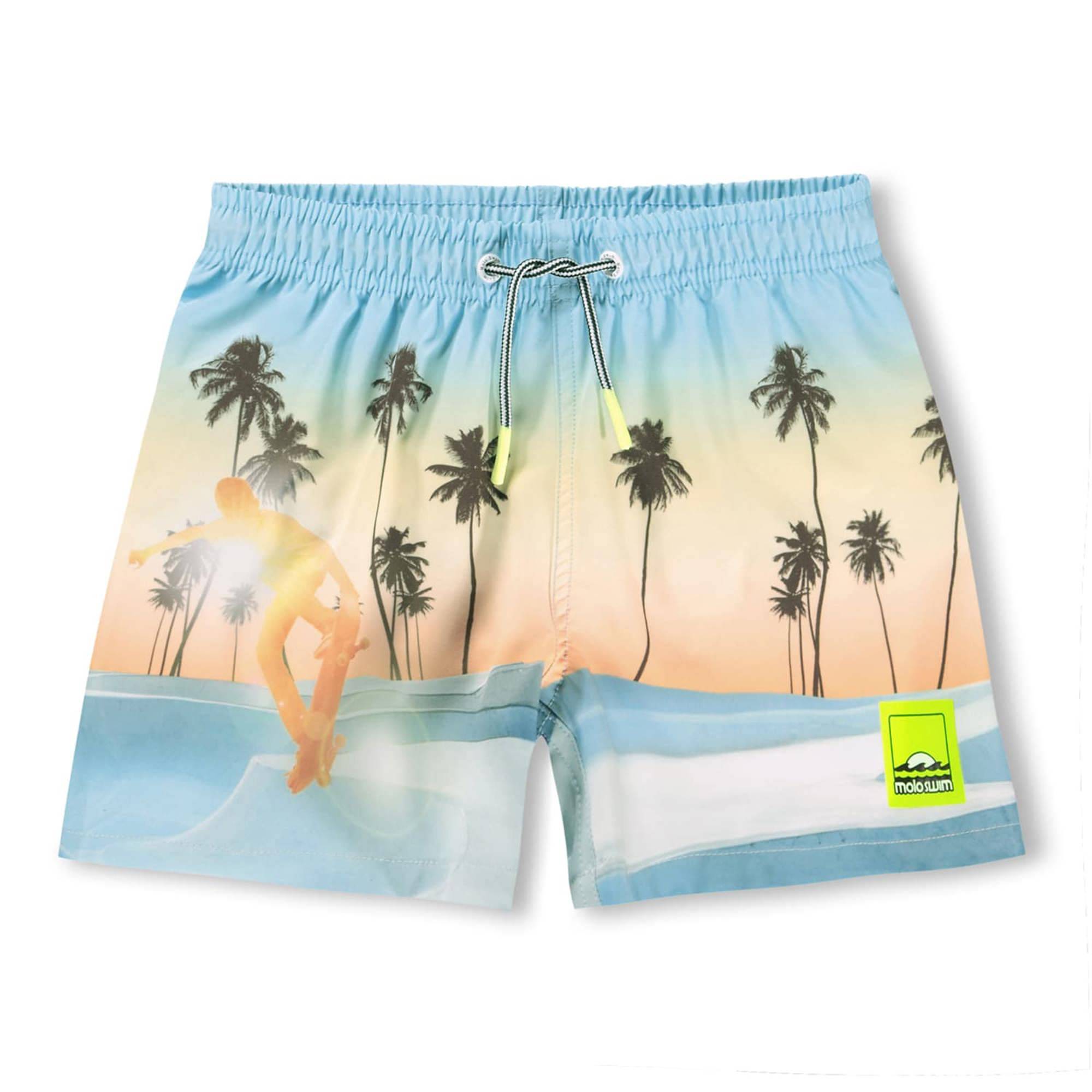 Molo - Badeshorts Niko - Blå (Str. 110-116)