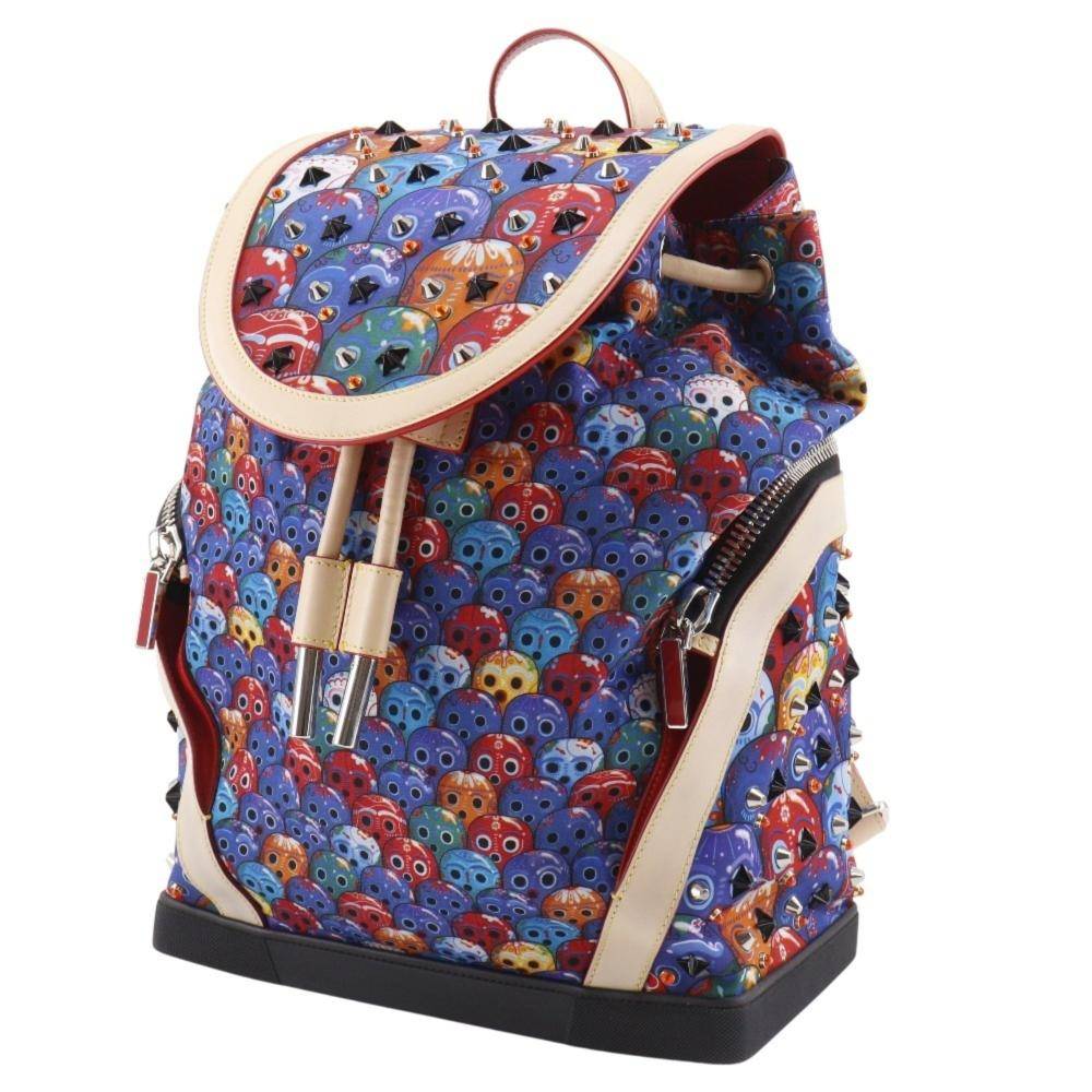 Christian Louboutin Vintage Backpack Stl. - Ryggsäkar Från Magasin - Multicolor (L 37cm x W 29cm x D 16cm)