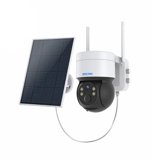 Overvågningskamera | Solcelledrevet - Vandtæt - Wifi - ESCAM™