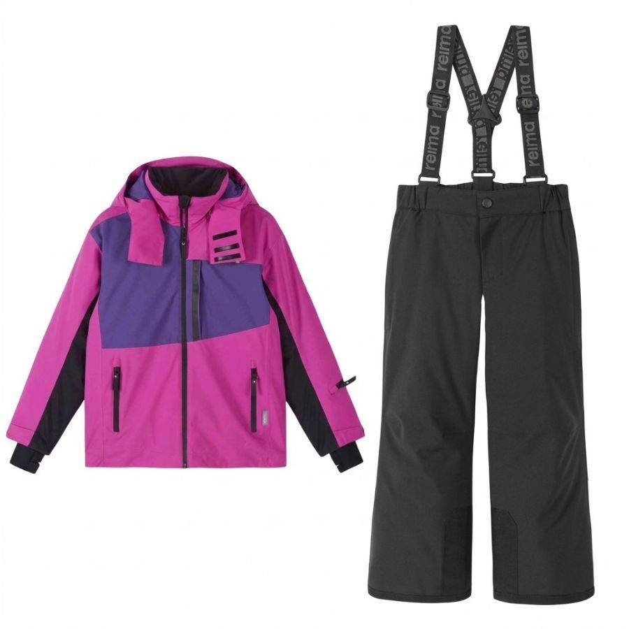 Reima Jatuni Skidset, Junior, fucshia/black
