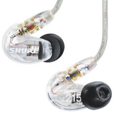 Shure SE215-CL-EFS Clear ørekrog hovedtelefoner