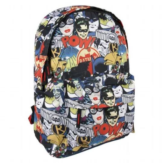 Batman Retro Tegneserie Rygsæk Superhelt Batman Taske 249107