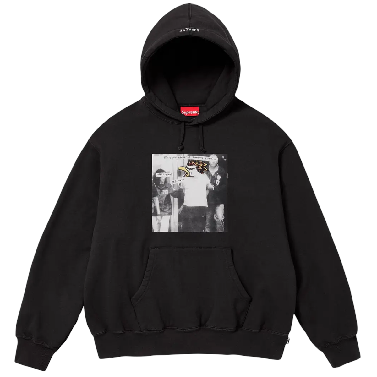 Supreme ANTIHERO Hooded Sweatshirt FW25 Black - M