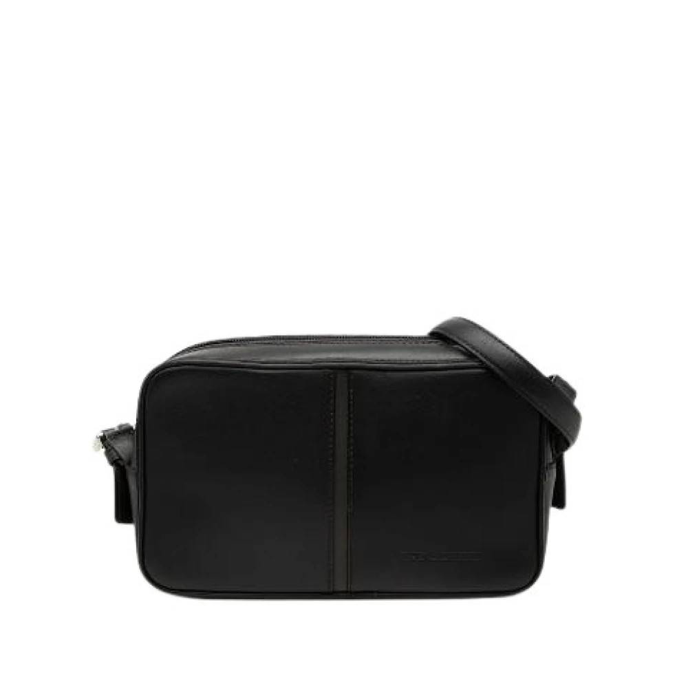 Burberry Vintage Pre-owned Læder Crossbody Taske - Vintage - Dame - Sort - ONE SIZE - Læder
