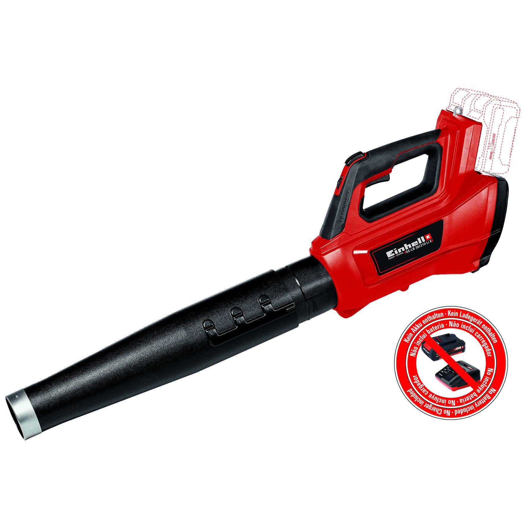Einhell Løvblæser TURBO Solo 2x18V, GE-LB 36/210.