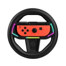 Stealth Joy Con Light Up Racing Wheel Nintendo Switch And Switch Oled - Sort