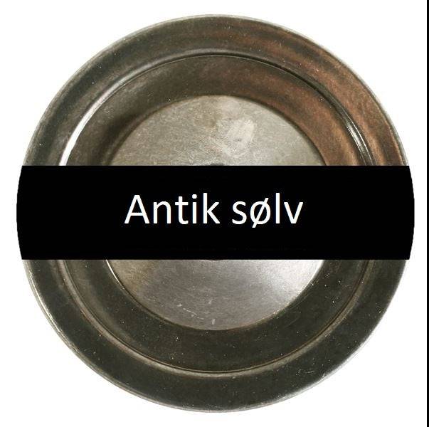 Sydney loft væglampe Mullan - Antik sølv