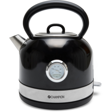 Vattenkokare Champion Retro VK401 Svart 1,7L