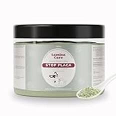 Lamina Care - Dålig andedräkt hundpulver med klorofyllin och kelp för hundar och katter, naturlig hundtandrengöring, minskar plack och tandsten hundar, förhindrar dålig andedräkt (180g)