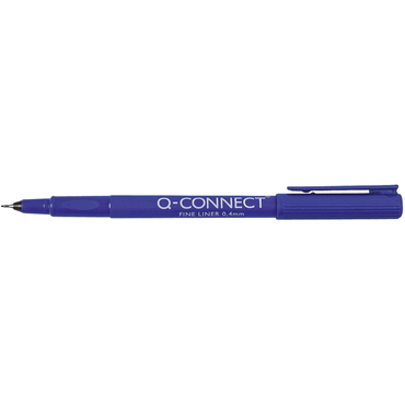 Q-Connect Feinschreiber 0,4 mm blau.