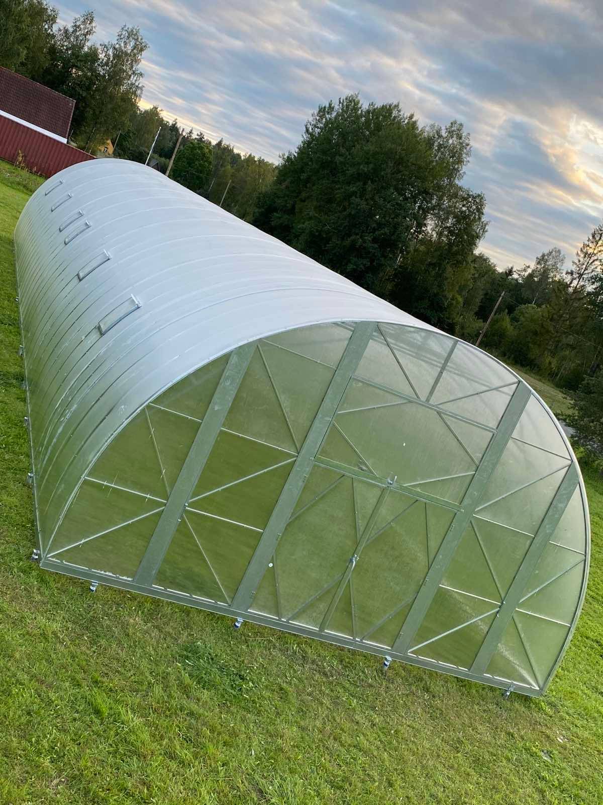 Tunnelväxthus Indra6  60 - 120 m² 120 m²