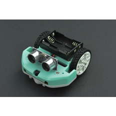 micro: Maqueen Lite with Skin (Green) - micro:bit Educational Programming Robot Platform