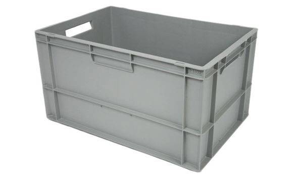 Plastlåda Idona, 60 liter, grå