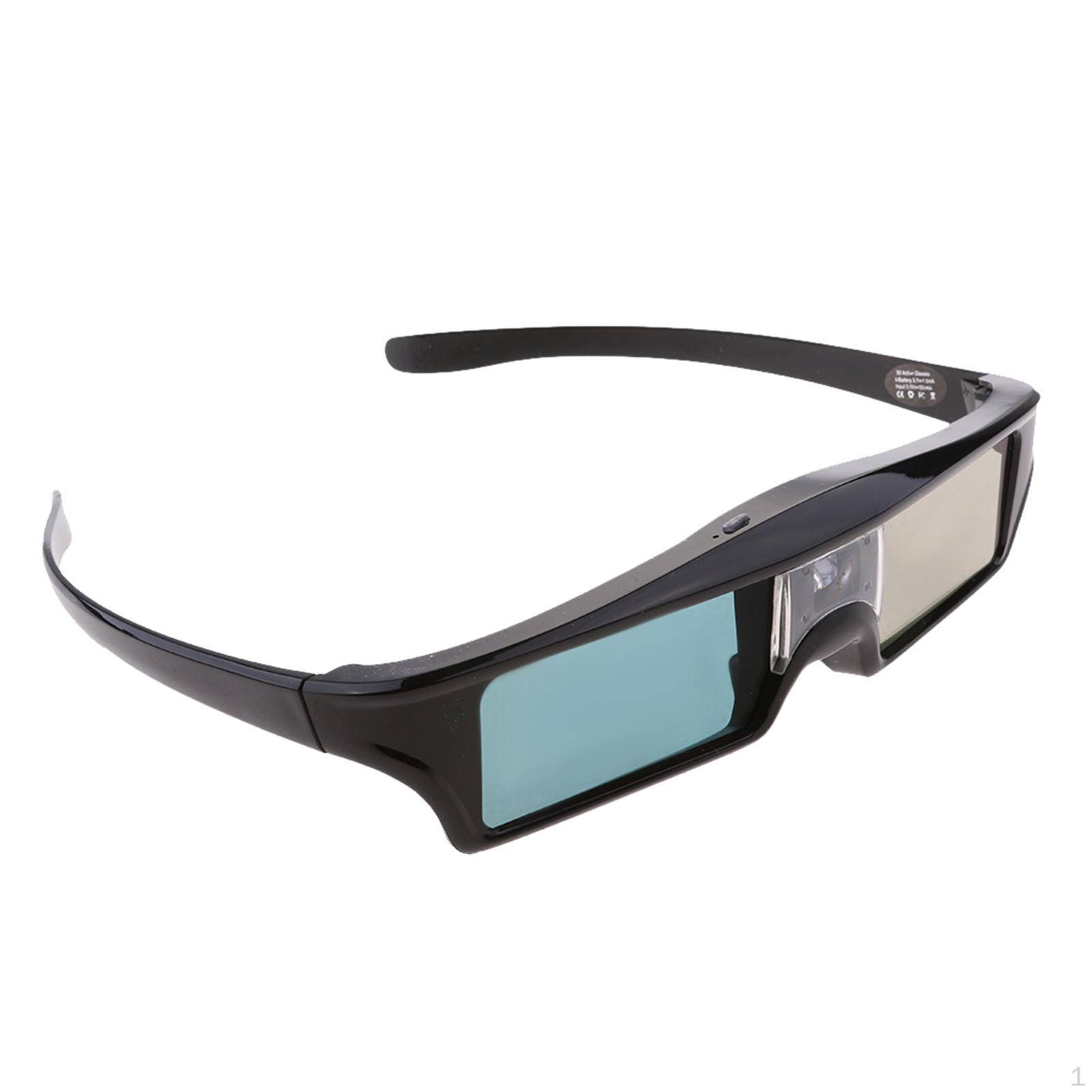 HD 144 Hz DLP 3D uppladdningsbara slutarglasögon för alla - , skarpa och oändliga