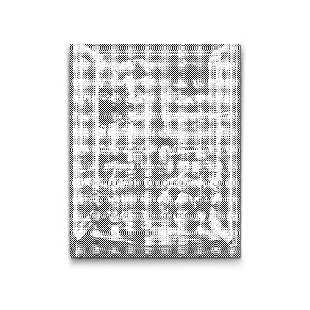 UTSIKT ÖVER PARIS | DOT PAINTING - 40x50cm (16'' x 20'') / Duk - Utan ram